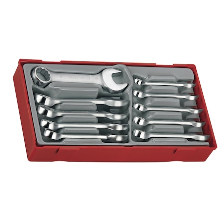 Teng Tools 10 Piece Midget Combination Spanner Set TT6010M